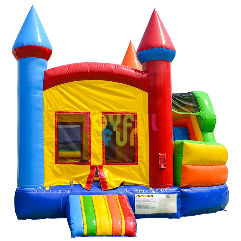 2020 Fun jump outdoor inflatable slide castle combination combo bounce house