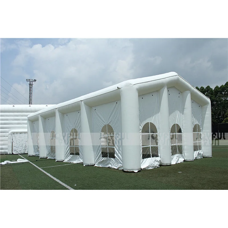 New top grade commercial inflatable tent durable inflatable white sewing tent for sale