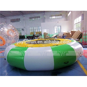 Custom Jumping Inflatable Water Trampoline Outdoor Cheap Inflatable Water Trampoline for Sale