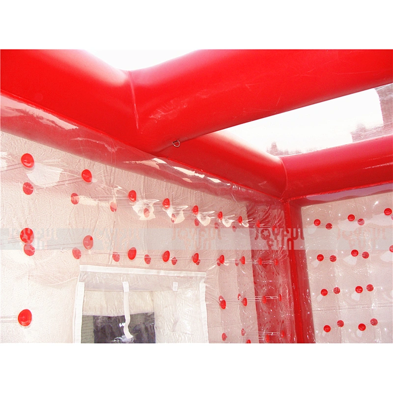 Fashionable new design square transparent tent inflatable tent for sale