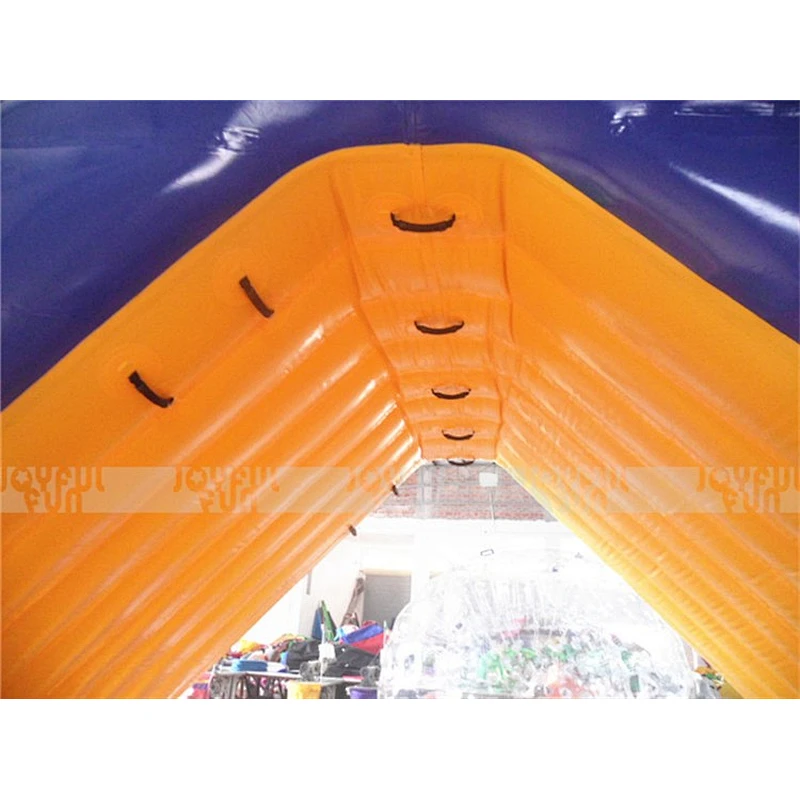 Large water toys inflatable floating climbing water slides for swimming pool