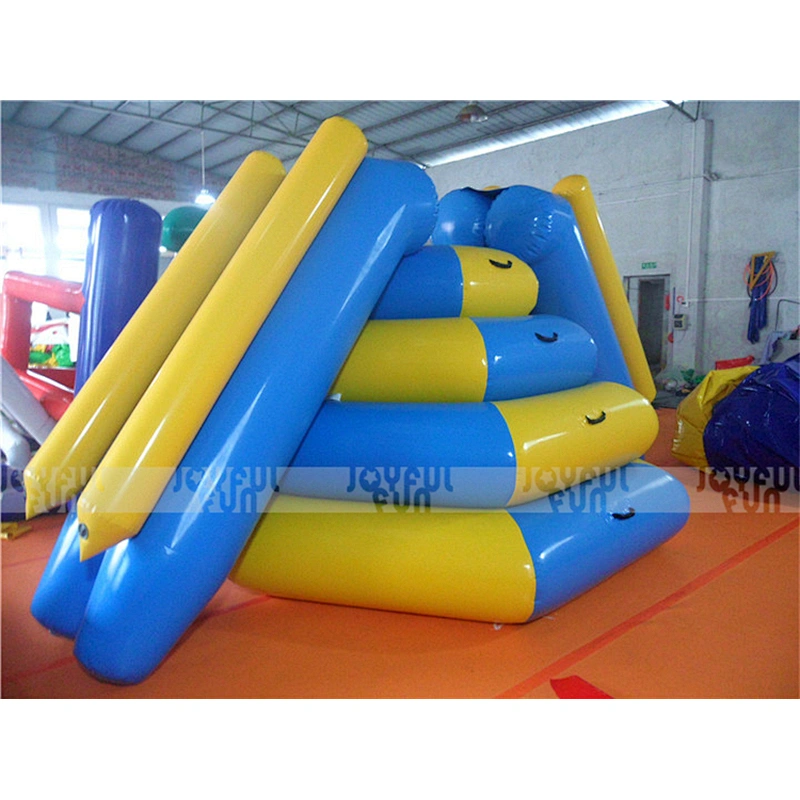 2017 New products wholesaler inflatable floating hippo water slide