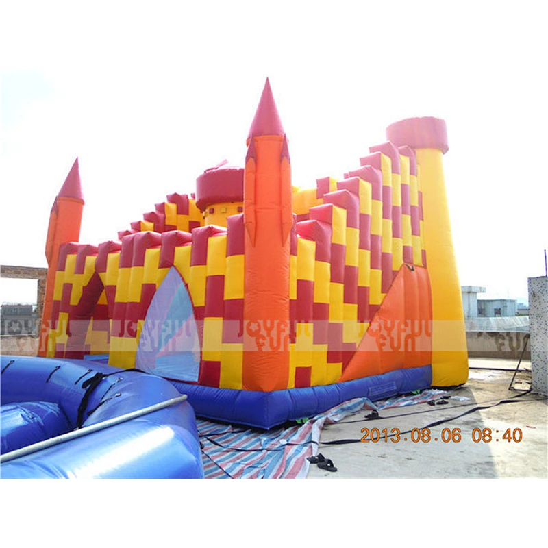 Factory price high quality inflatable maze playground inflatable jumping bouncer game for amusement equipment