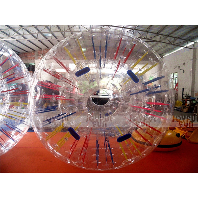 Customized Hot sell PVC/TPU  inflatable fluorescence zorb ball inflatable sport game for sale