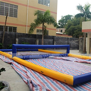 High Quality Water Park Game Floating Inflatable Water Volleyball Court for Adult
