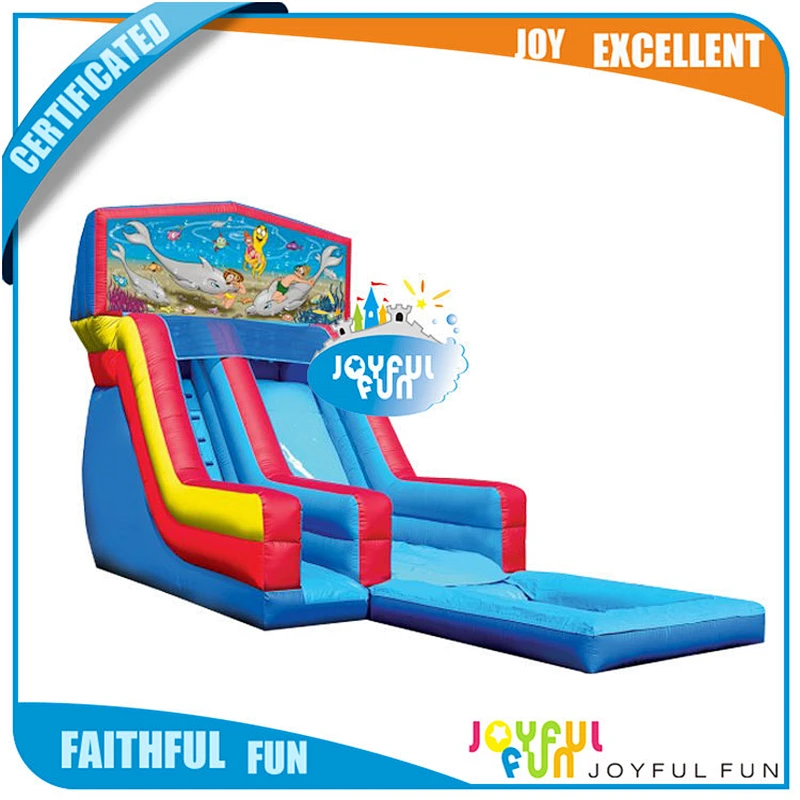 Hot Commercial Inflatable wet Slide for adult and kids outdoor park inflatable jumping slide with custom size