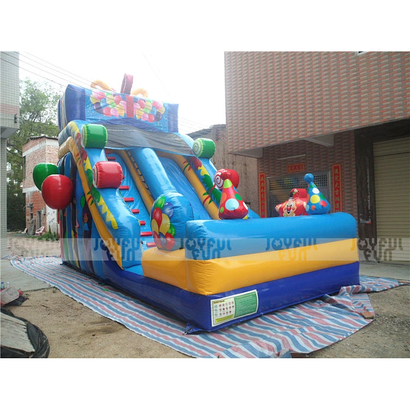 Christmas theme giant inflatable slide for sale, used inflatable baby bouncer for toys