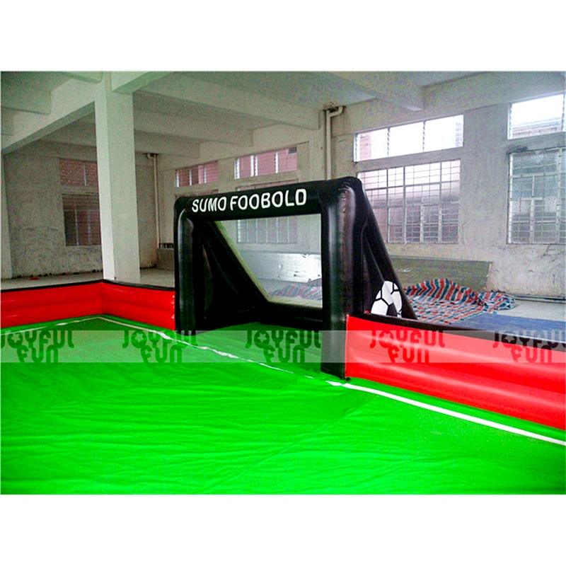 Factory indoor inflatable football field for sale, customized used inflatable sport equipment for baby