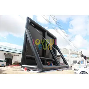 Professional OEM JOYFUL FUN Commercial Outdoor Inflatable Movie Screen