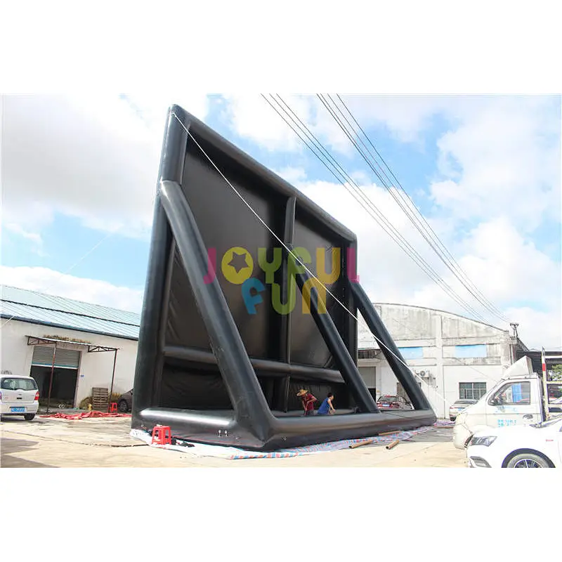 Professional OEM JOYFUL FUN Commercial Outdoor Inflatable Movie Screen