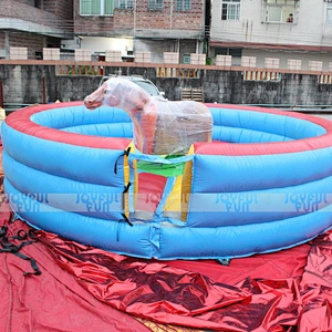 High quality Adults inflatable horse rodeo rides machine outdoor playground kids amusement park inflatable bull rodeo machine