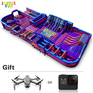 2021 JOYFUL FUN factory large indoor inflatable theme  park