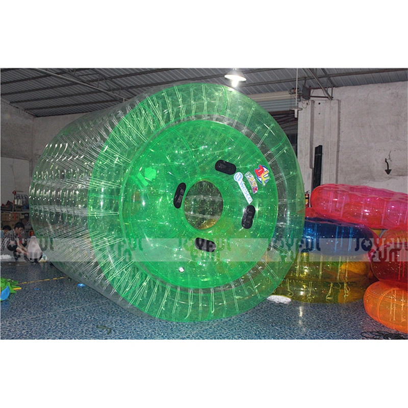 High quality new inflatable plastic clear blue customized color water roller ball outdoor poor water roller