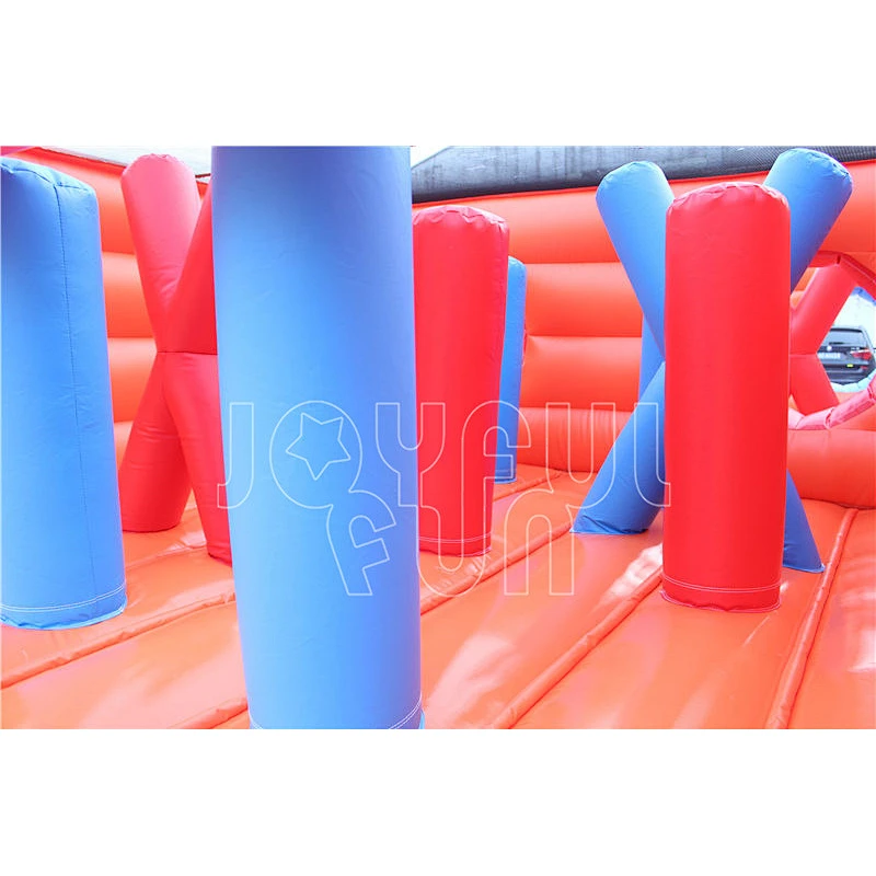 Customized Outdoor Inflatable Obstacle Commercial Adult Inflatable Obstacle Course for Sale