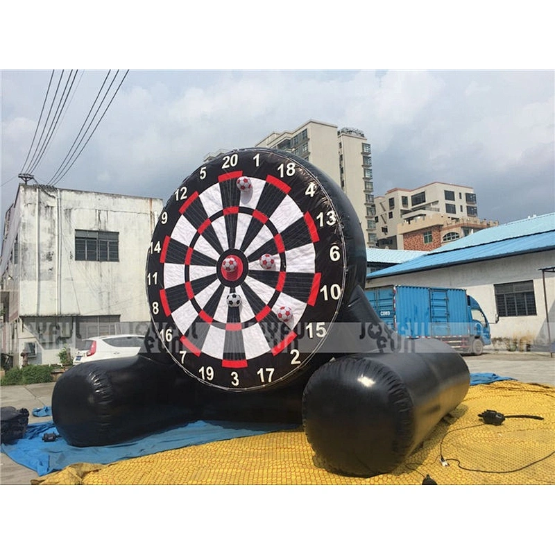 2021 Commercial customize adults and kids inflatable interesting game  inflatable football soccer dart