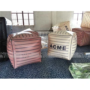 Hot selling inflatable paintball camouflage box popular game for sale
