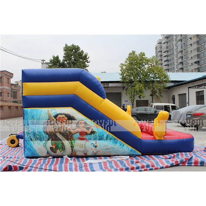 Professional China factory cheap price cartoon design inflatable jumping bouncer combo