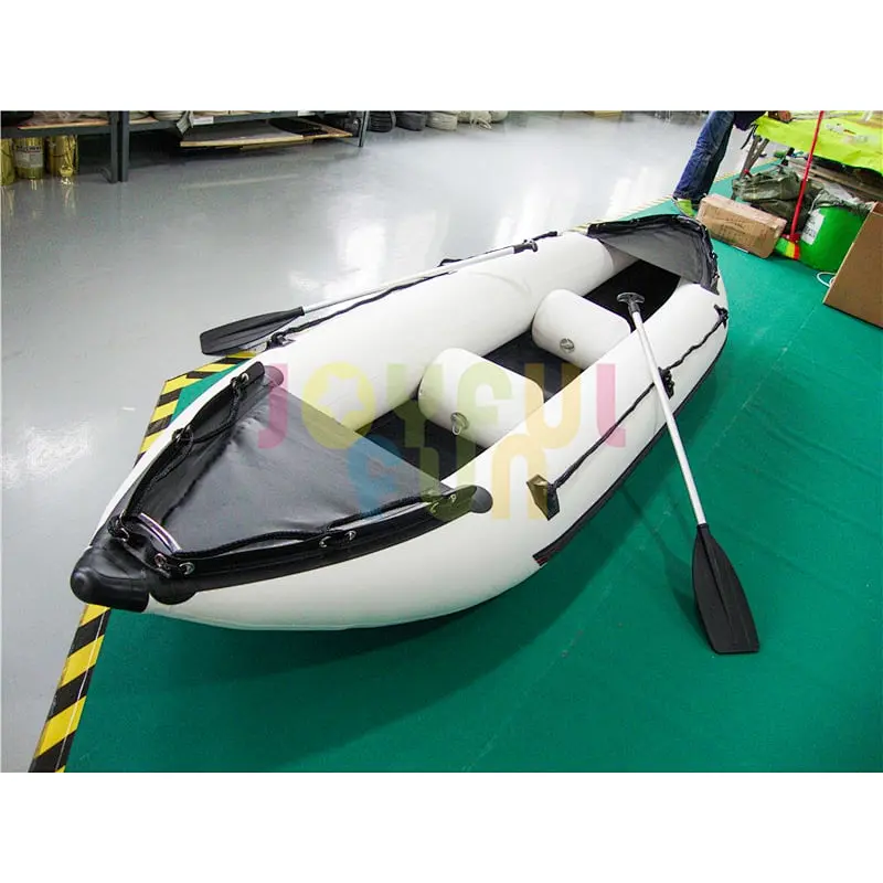 Joyful Fun factory customize durable folding 2 seat inflatable cheap kayaks