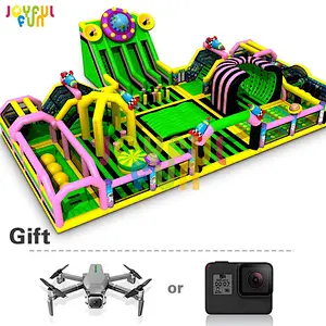 Joyful Fun Customized Inflatable Theme Park Commercial Indoor Outdoor Large Inflatable Park