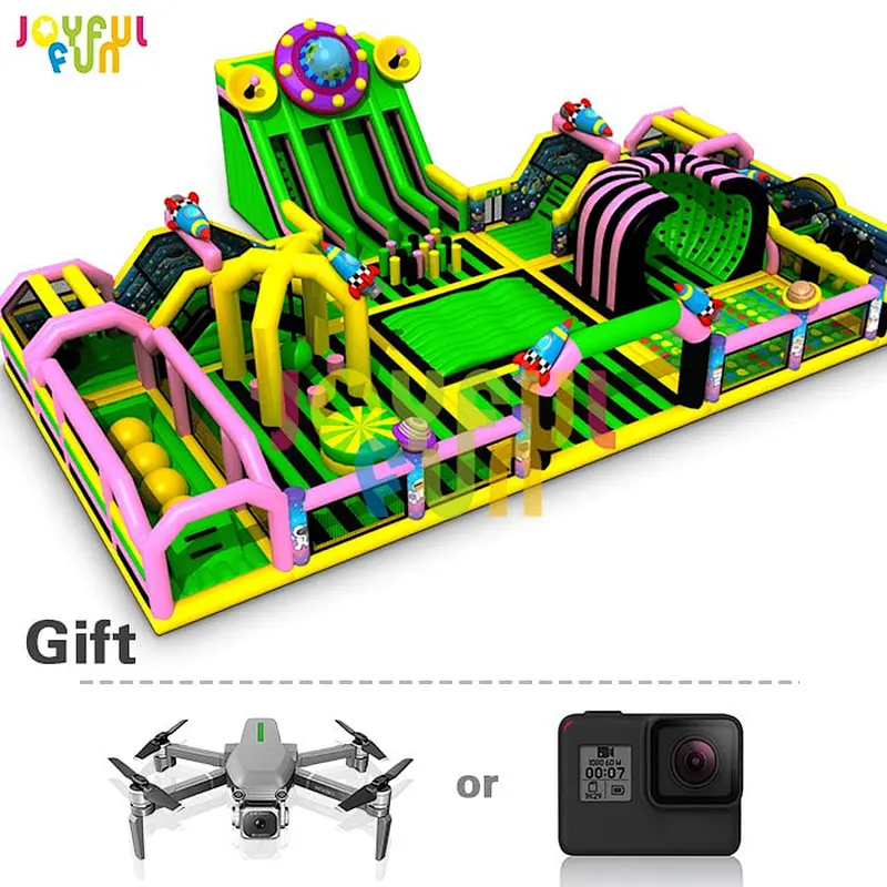 Joyful Fun Customized Inflatable Theme Park Commercial Indoor Outdoor Large Inflatable Park