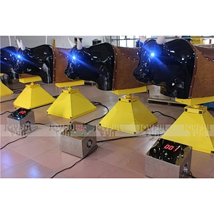 Wholesale exciting electric bull eyes for game ride, inflatable mechanical bull rodeo for sale