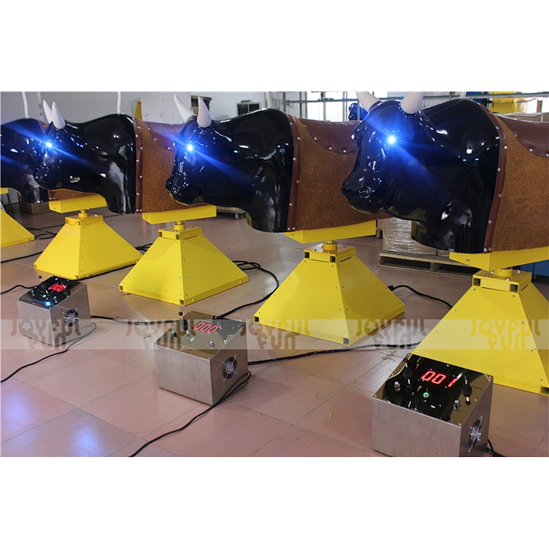 Wholesale exciting electric bull eyes for game ride, inflatable mechanical bull rodeo for sale