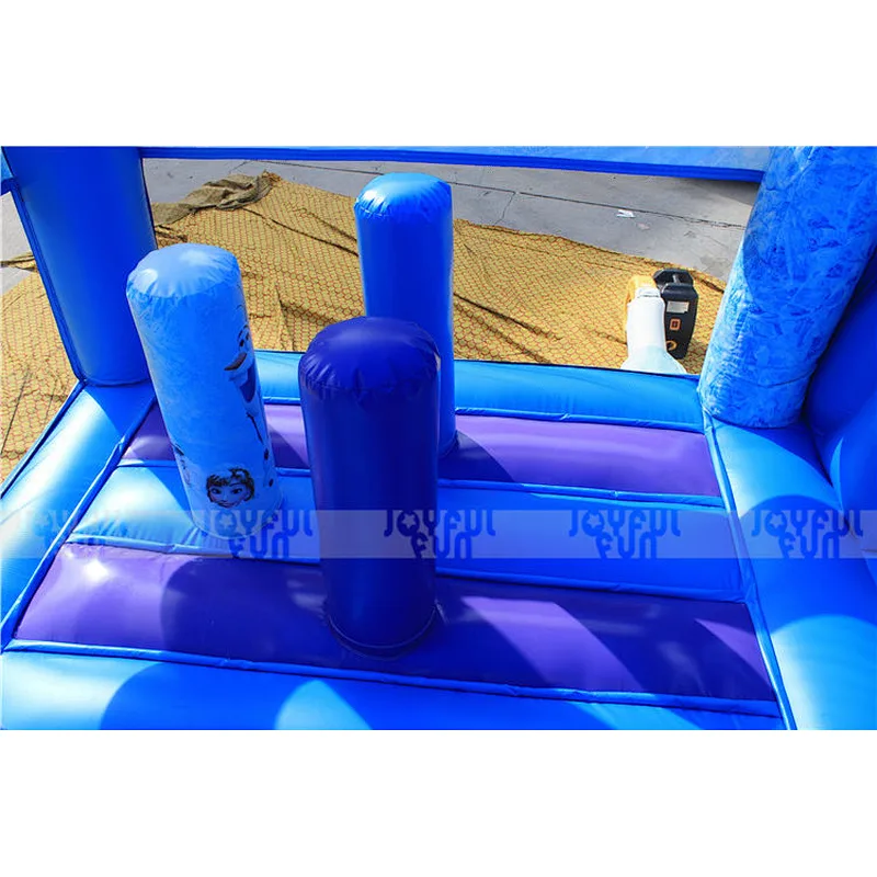 Frozen Theme Bouncers Inflatable Slide Inflatable Combo Jumping for Sale