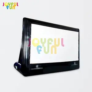 Joyful Fun OEM Advertising Screen Commercial Outdoor Inflatable Movie Screen