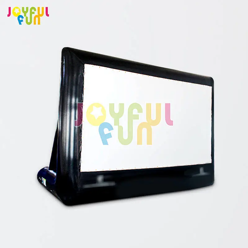 Joyful Fun OEM Advertising Screen Commercial Outdoor Inflatable Movie Screen