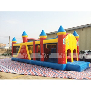 Amazing Funny Inflatable Obstacle Course in Inflatable Bouncer for Sale Inflatable Obstacle Course