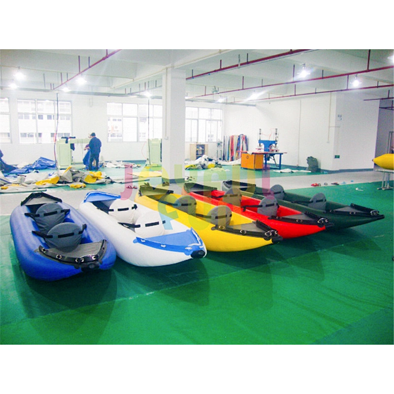 Joyful Fun factory customize single seat fishing inflatable pedal kayak