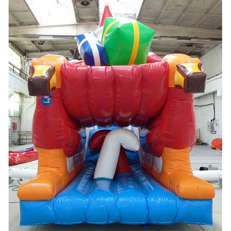 Christmas Theme Inflatable Obstacle Course Durable Inflatable Obstacle Christmas Deer Obstacle Course