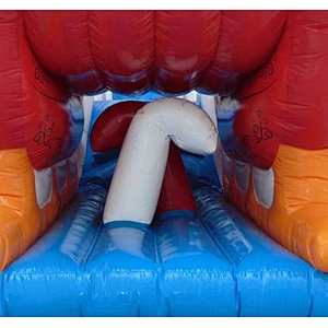 Christmas Santa commercial inflatable obstacle course inflatable obstacle game