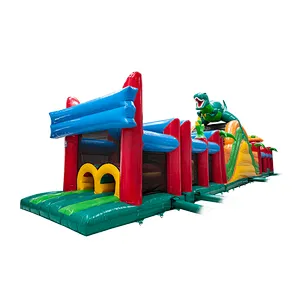 New design  popular inflatable obstacle course inflatable dinosaur obstacle beast obstacle course