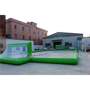 Good Custom Giant Inflatable Water Soccer Field Inflatable Football Foam Pit with Factory Price