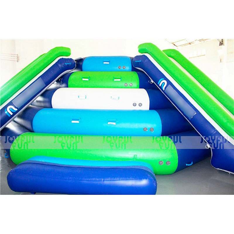 PVC durable material commercial Inflatable Floating Water Island water play equipment for sale