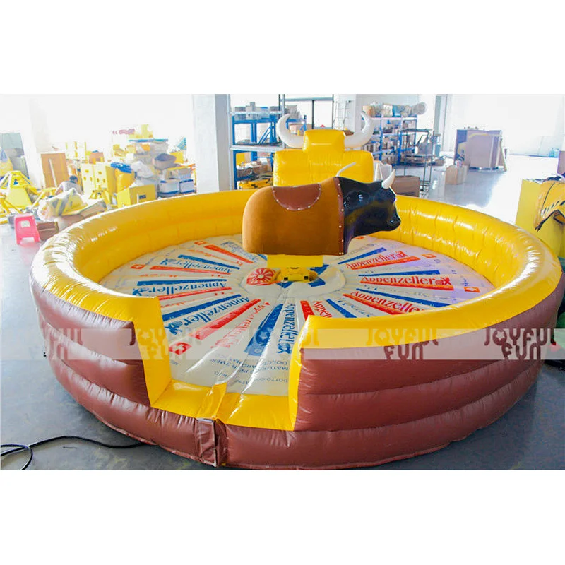 Commercial multiple functions inflatable rodeo machine bull for sale