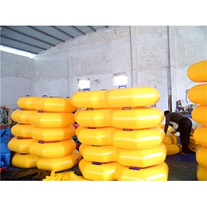 Factory direct sale inflatable swimming ring double swim ring for children