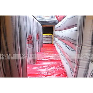 Customize Durable Big Inflatable Castle Playground with Big Slide for amusement park