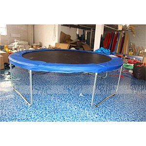 High quality factory price inflatable steel frame trampoline game for kids and adults