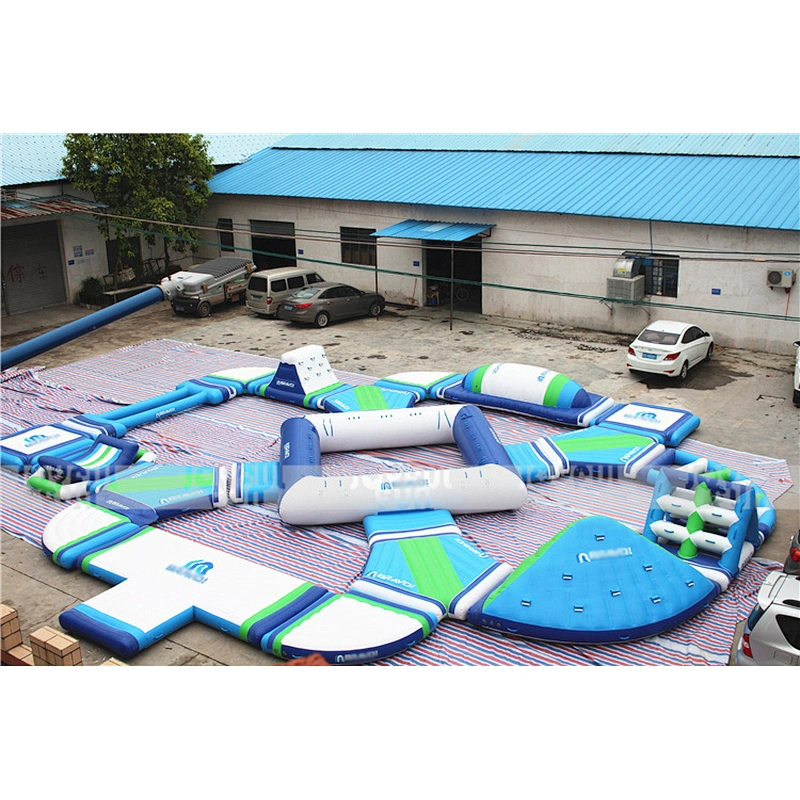 Funny Challenge Water Sport Outdoor Large Floating Inflatable Water Park for Adult