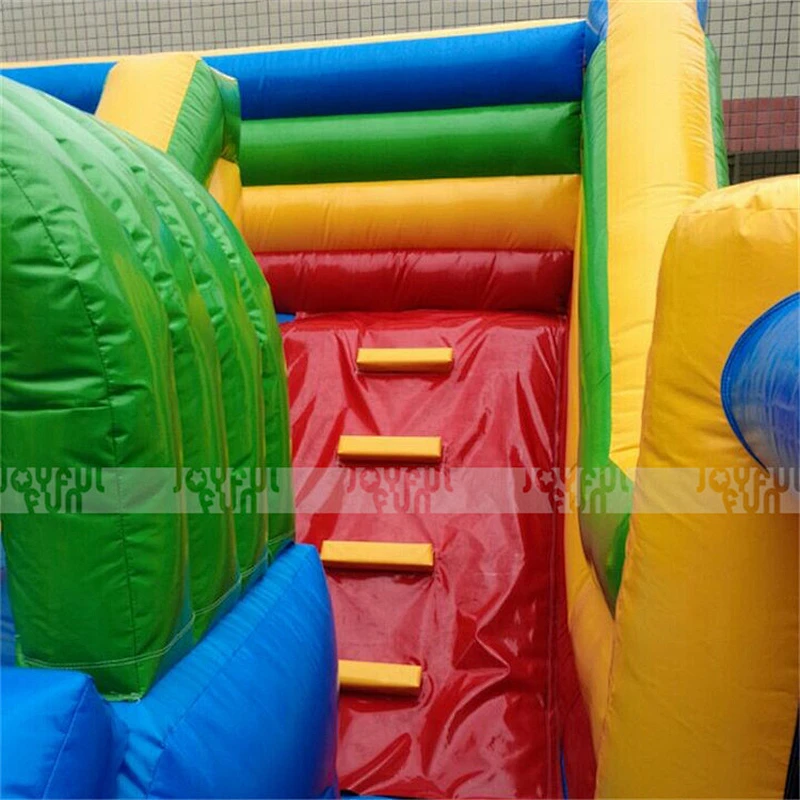 New Commercial Sport Theme Park Bouncy Castle Inflatable Playground with Slide for Sale