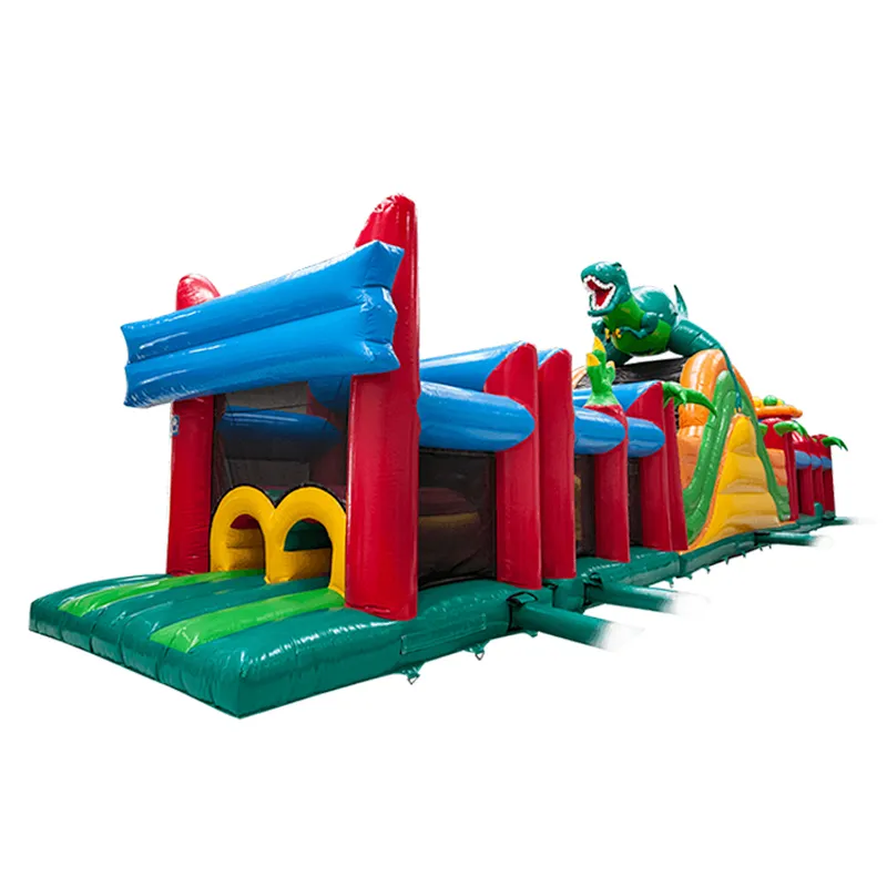 Wholesale Customized Obstacle Course Commercial Large Outdoor Inflatable Obstacle Course for Adult