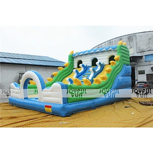 Customizable Inflatable Double Slides for Kids for Sale