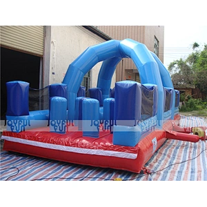 New design obstacle course inflatable game inflatable jumping toy funny game inflatable bouncer house for sale