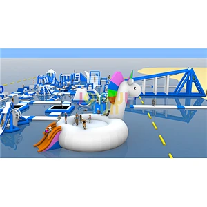 JOYFUL FUN Factory Price Large Small Adult Floating Inflatable Aqua Park
