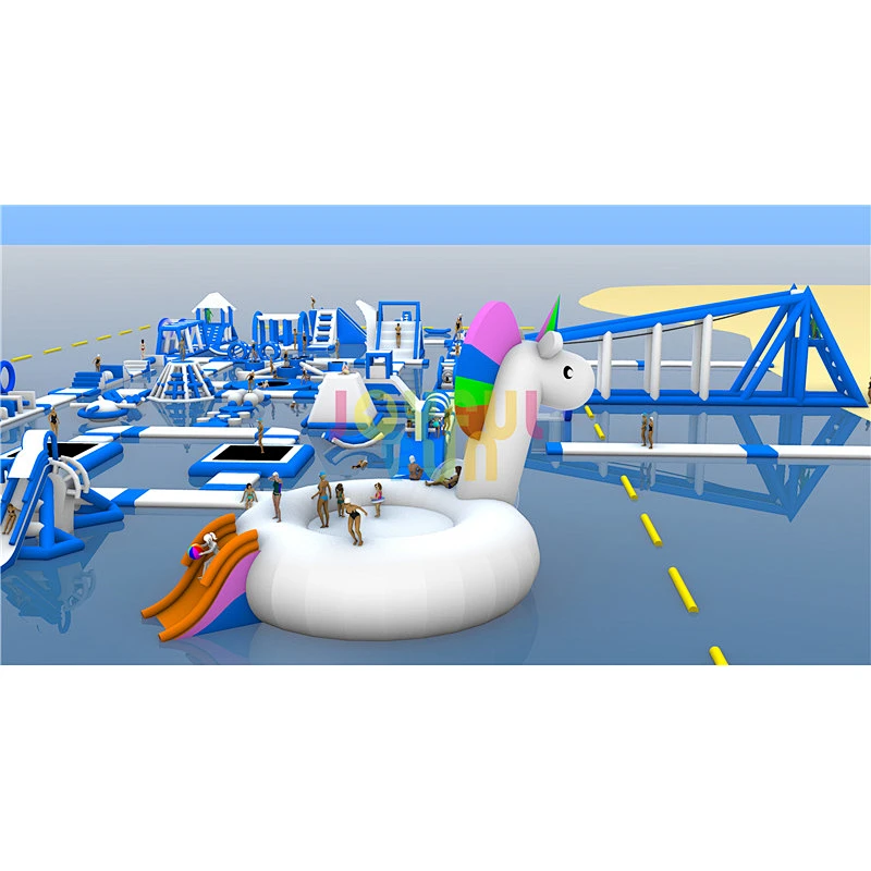 JOYFUL FUN Factory Price Large Small Adult Floating Inflatable Aqua Park