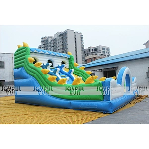 New design inflatable double line slide inflatable colorful dry slide inflatable bouncy slide for kids