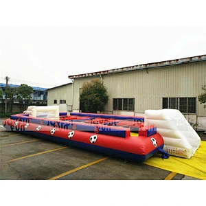 Customized Inflatable Soccer Field Used Commercial Outdoor Inflatable Soccer Field for Adult