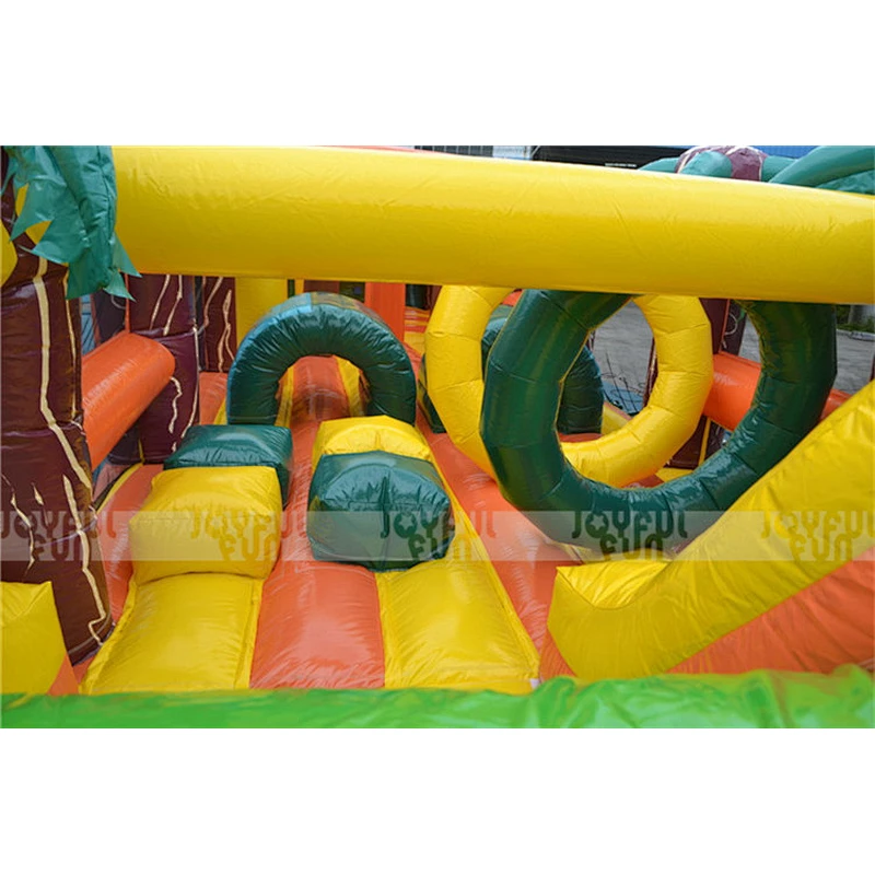 Commercial outdoor inflatable obstacle bouncy jumping toys inflatable new design for sale